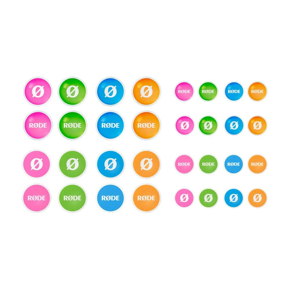 RODE COLORS2 – spalvingos Wireless GO ir Lavalier GO perdangos