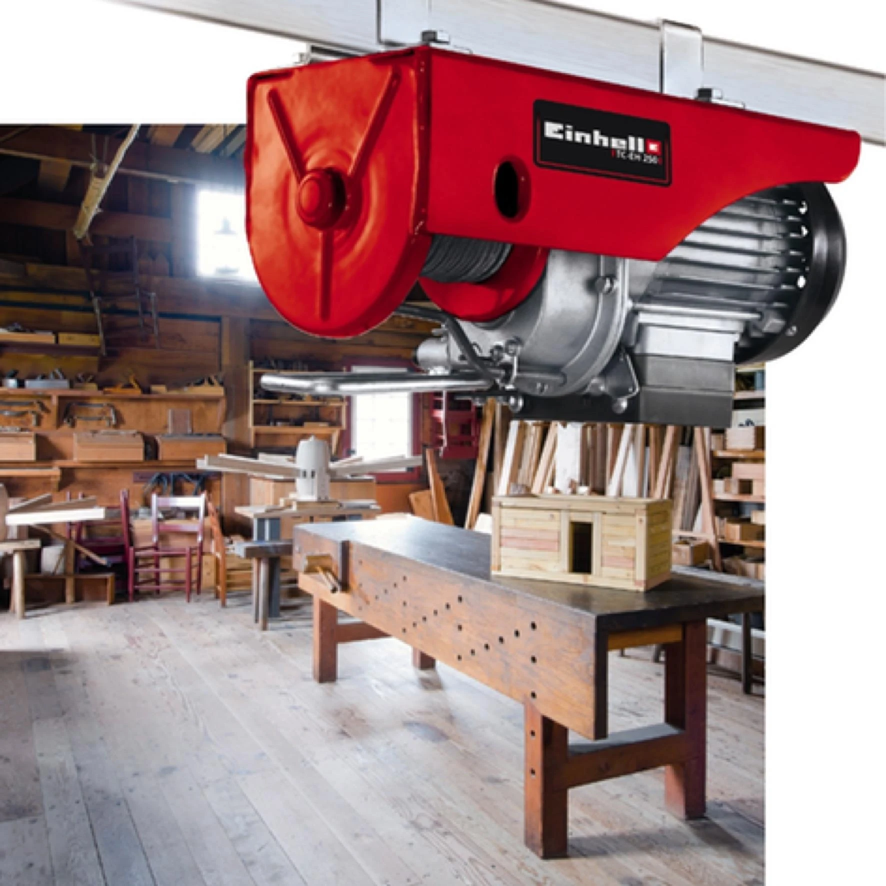 Elektrinis pakėlėjas Einhell TC-EH 250, 12 m Ø 3 mm lynas