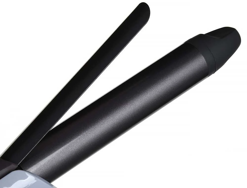 Rowenta Hair Suktukas CF3460F0 Keraminė šildymo sistema, Statinės skersmuo 25 mm, Temperatūra (min) 130 °C, Temperatūra (maks.) 200 °C, Šildymo lygių skaičius 8, Ekranas LCD, Snow baltas/metal cinamono rožinė