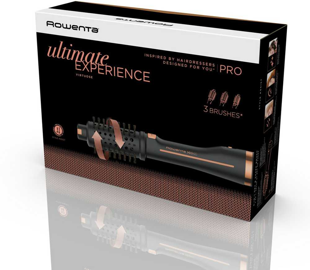 Plaukų Džiovintuvas - Rowenta Ultimate Experience CF9625 750 W, Juodas, Bronza
