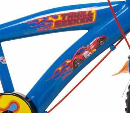 Toimsa Vaikiškas dviratis - Hot Wheels 16" Mėlynas