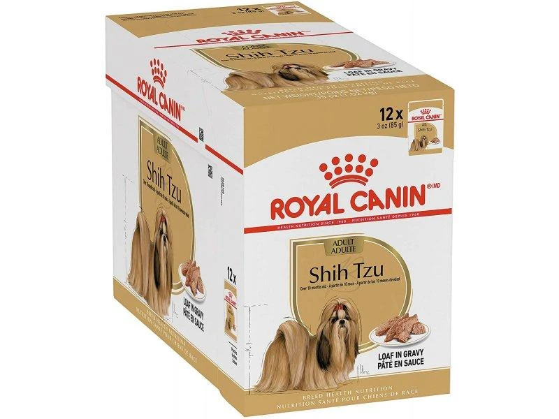 ROYAL CANIN BHN Shih Tzu Adult pašteto pavidalu - šlapias ėdalas suaugusiems šunims - 12 x 85 g