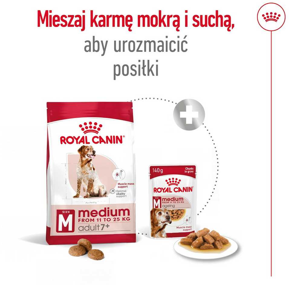 Royal Canin Medium Adult 7+ 15kg