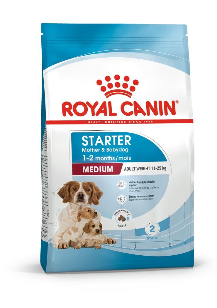 ROYAL CANIN Medium Starter Mother & Babydog Dry dog food paukštiena 15 kg