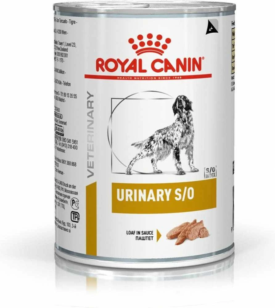 Royal Canin VD Dog Urinary S/O konservai 410g