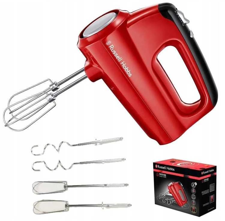 Plakiklis Maišytuvas Russell Hobbs 24670-56 Desire | 350W | raudona