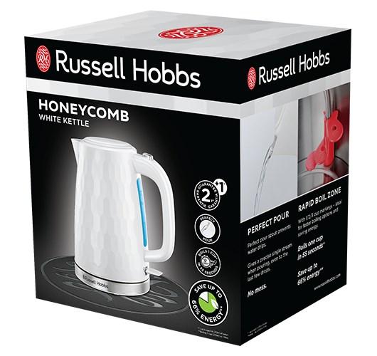 Russell Hobbs 26050-70 electric virdulys 1.7 L 2400 W Baltas