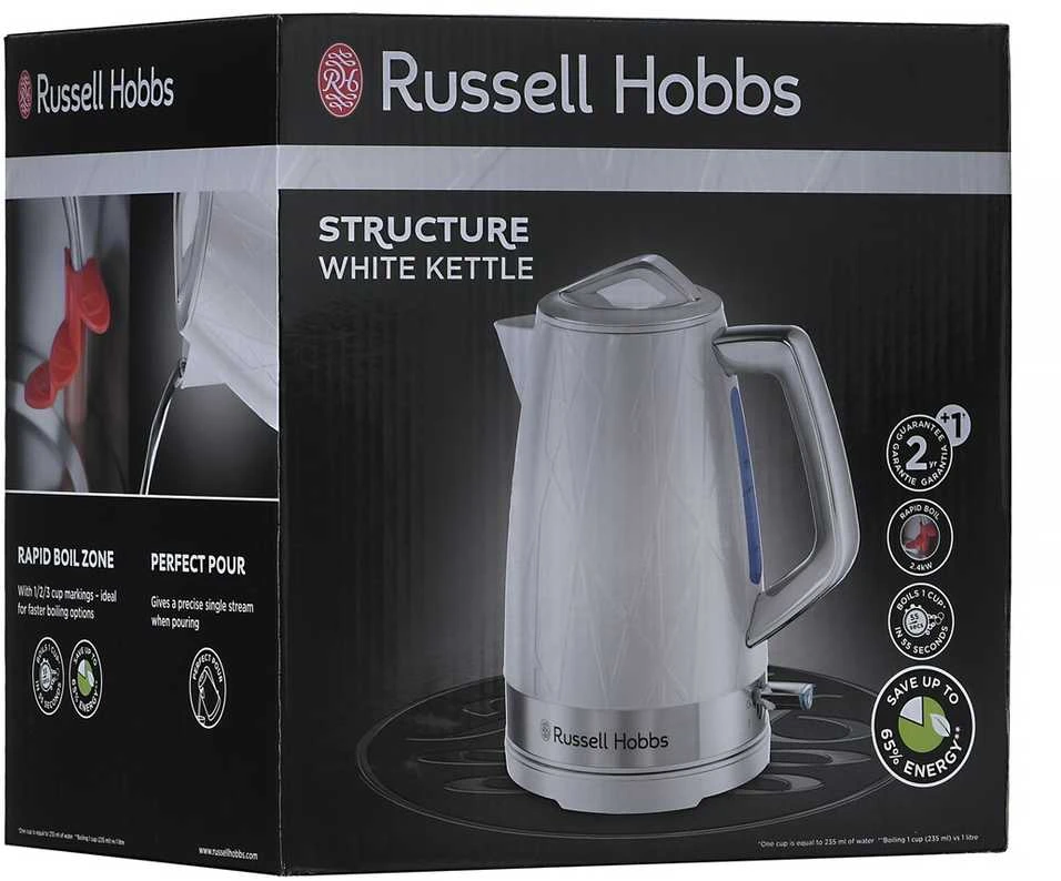 Virdulys Russell Hobbs 28080-70 Struktūra balta