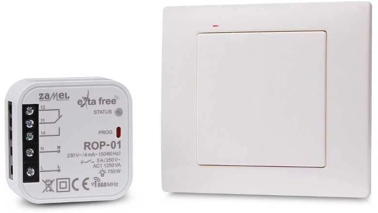 Zamel Wireless valdymo rinkinys (RNK02+ROP01) - RZB-01