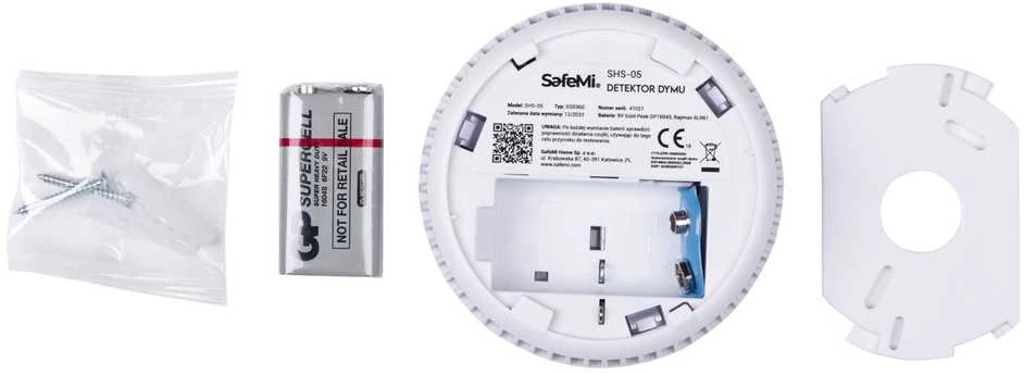 SafeMi SHS-05 dūmų detektorius