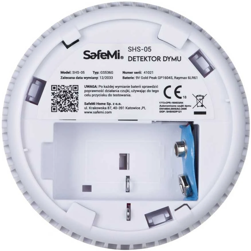 SafeMi SHS-05 dūmų detektorius