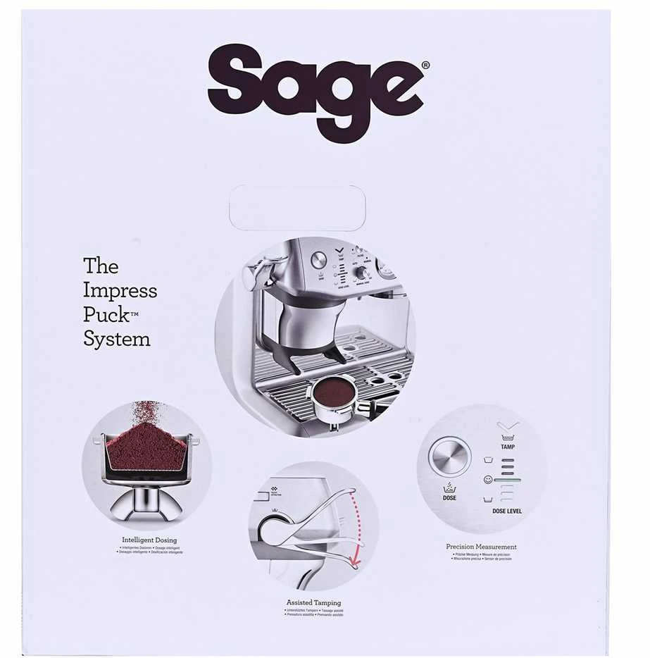 Sage The Barista Express Impress Pusiau automatinis Espresso Kavos aparatas 2 L