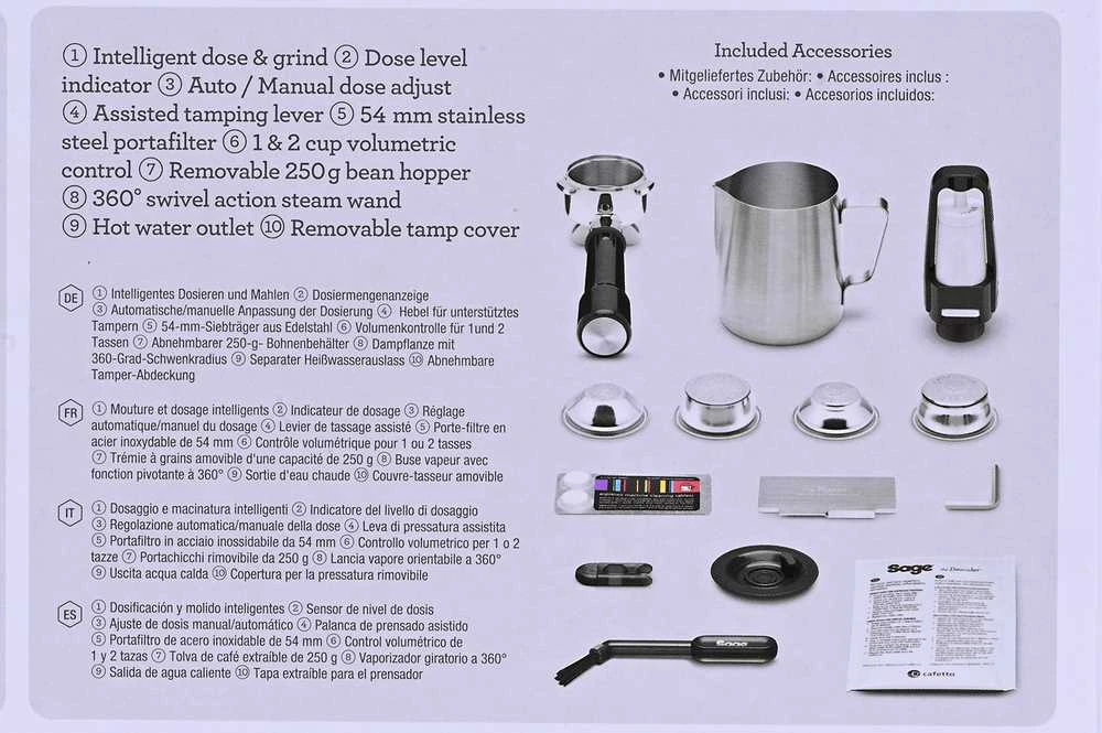 Sage The Barista Express Impress Pusiau automatinis Espresso Kavos aparatas 2 L