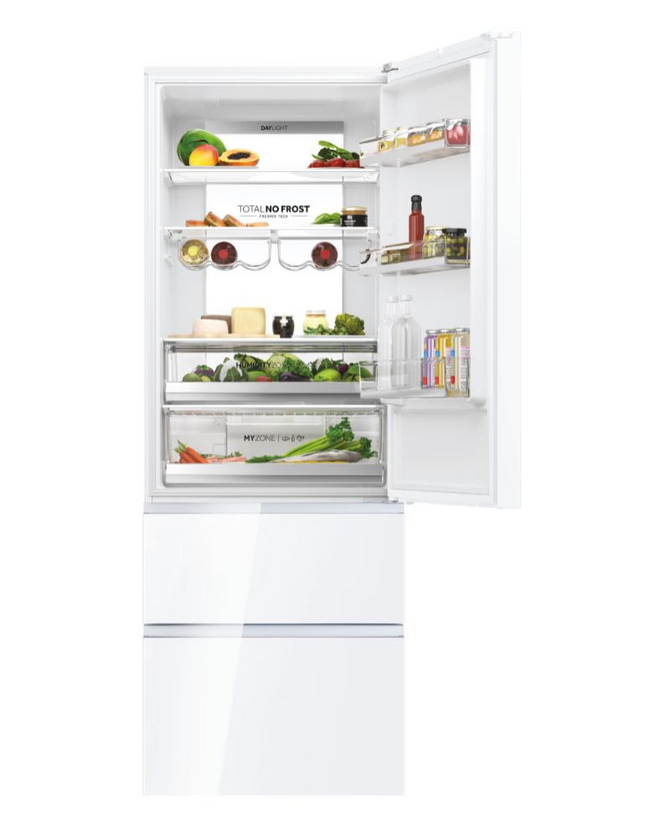 Šaldytuvas Haier HTW7720DNGW, Baltos spalvos