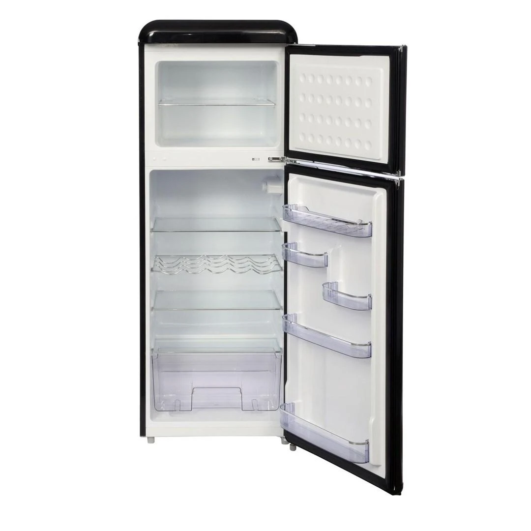Šaldytuvas Ravanson LKK-210RB (545mm x 1470mm x 585 mm, 157l, Class A++, juodos spalvos)