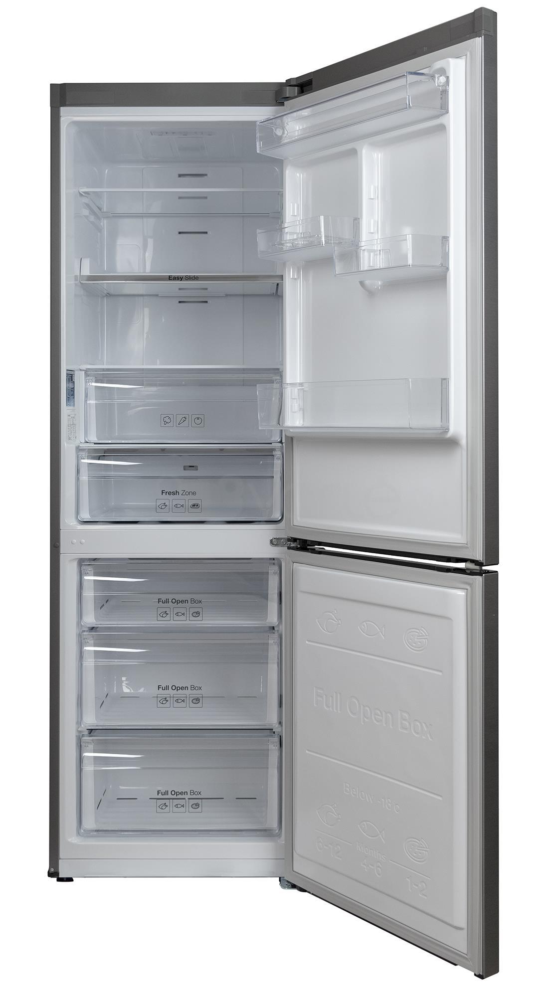 Šaldiklis Šaldytuvas SAMSUNG RB33J3205SA/EF 186 cm A+ Inox No frost