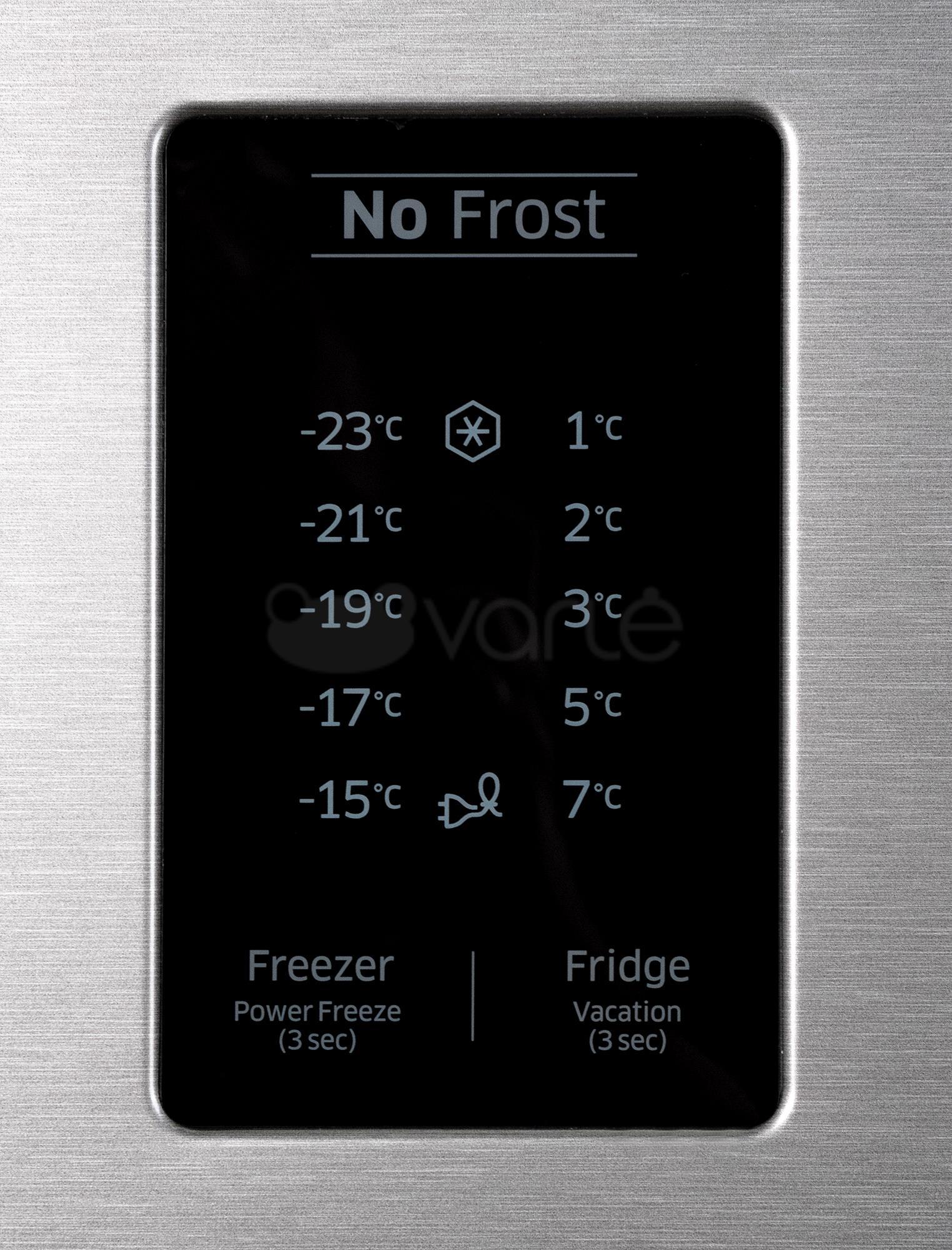 Šaldiklis Šaldytuvas SAMSUNG RB33J3205SA/EF 186 cm A+ Inox No frost