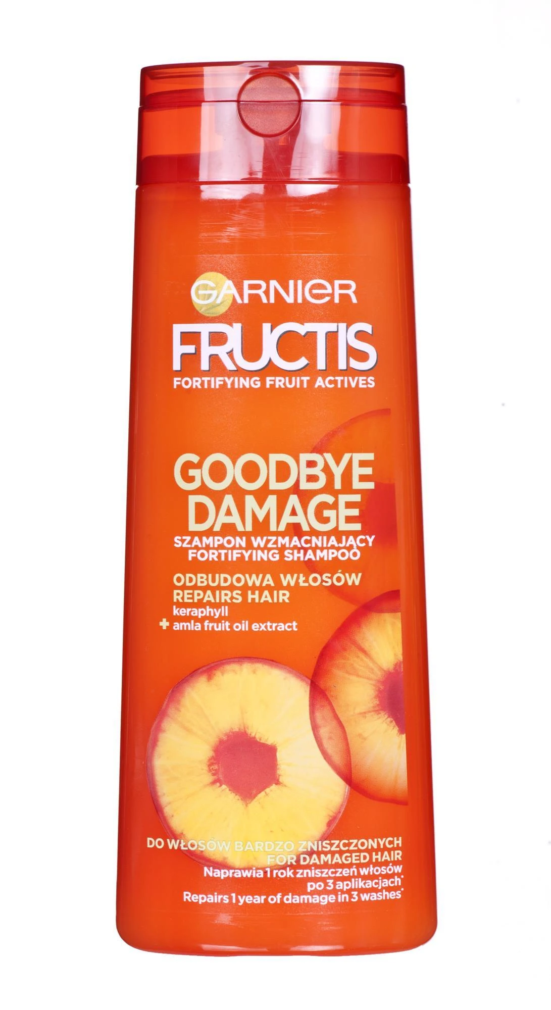 GARNIER Fructis Goodbye Damage regeneruojantis šampūnas labai pažeistiems plaukams 400 ml