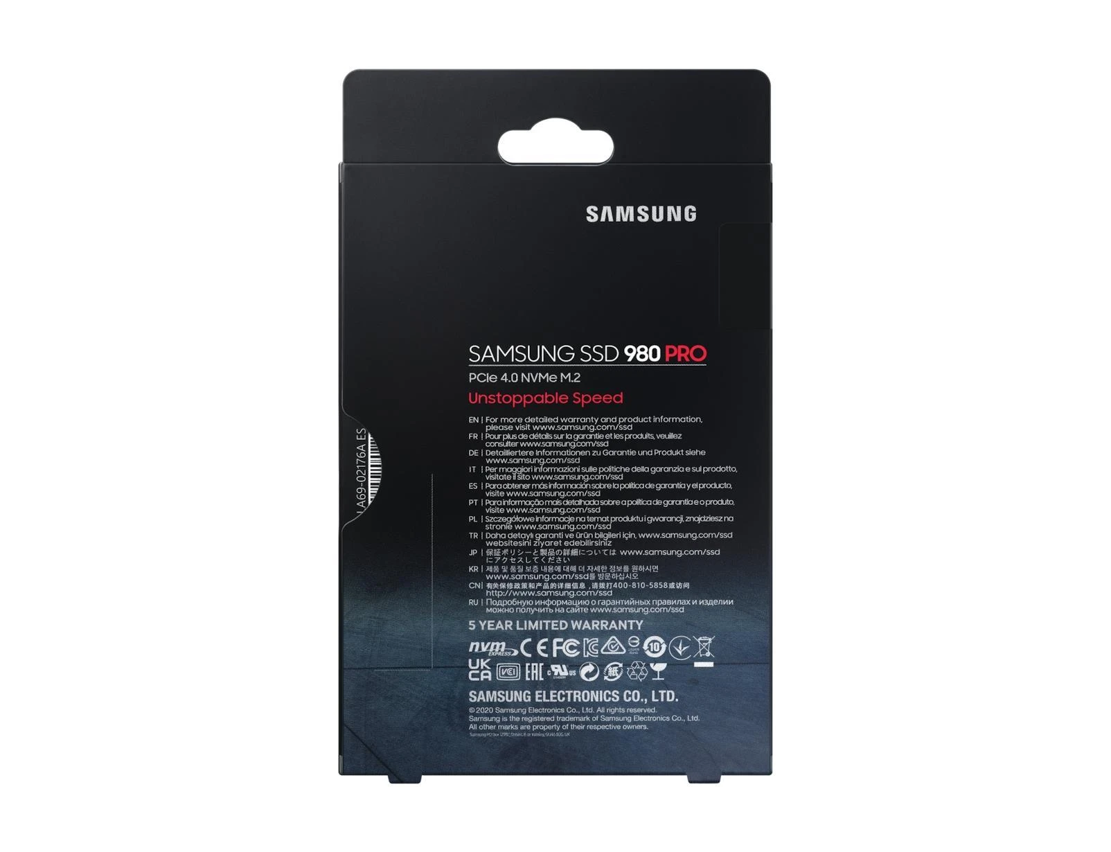 Kietasis diskas SSD SAMSUNG 980 Pro/1TB|M.2/NVMe/MZ-V8P1T0BW