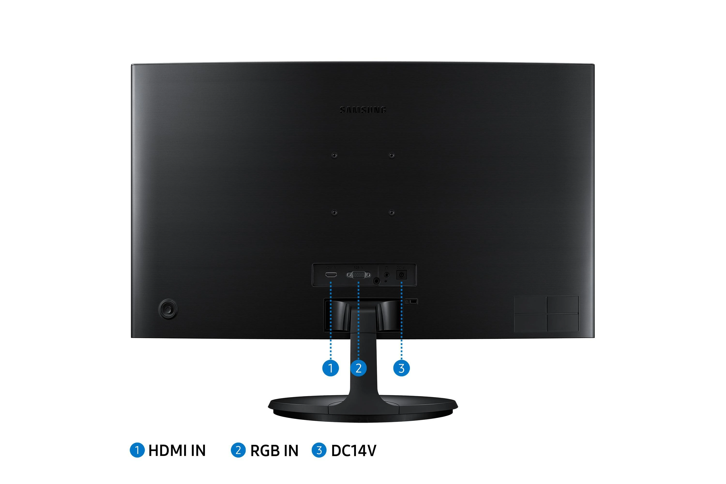 LCD Monitorius|SAMSUNG|C24F390|24\