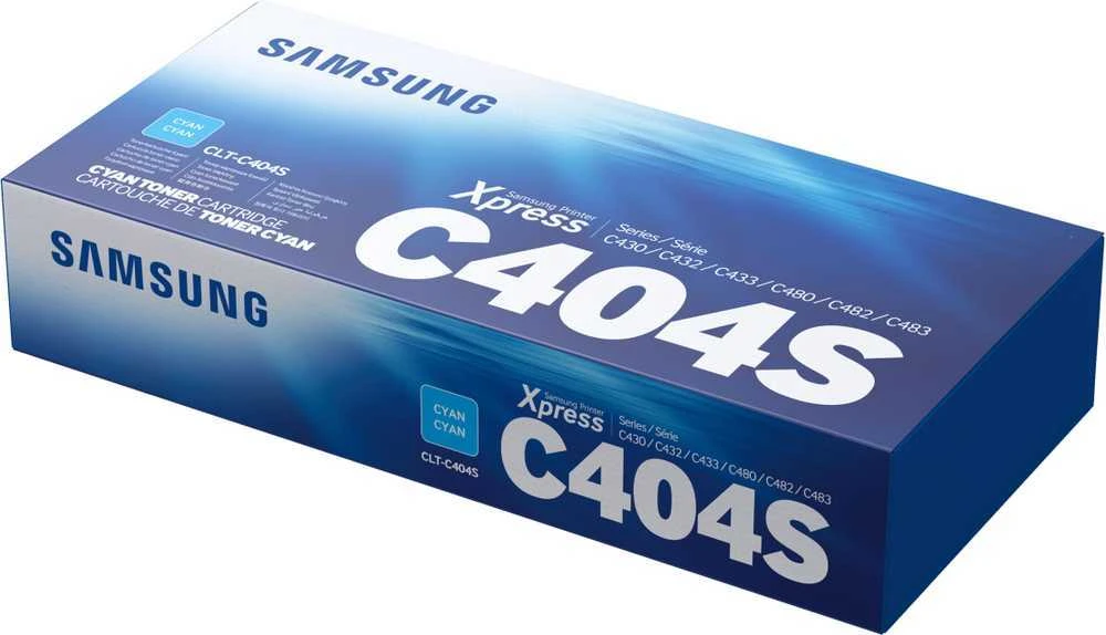 Hewlett Packard (HP) Toneriai HP Samsung CLT-C404S Cyan | 1 000 psl | SL-C430/C430W/C480/C480W