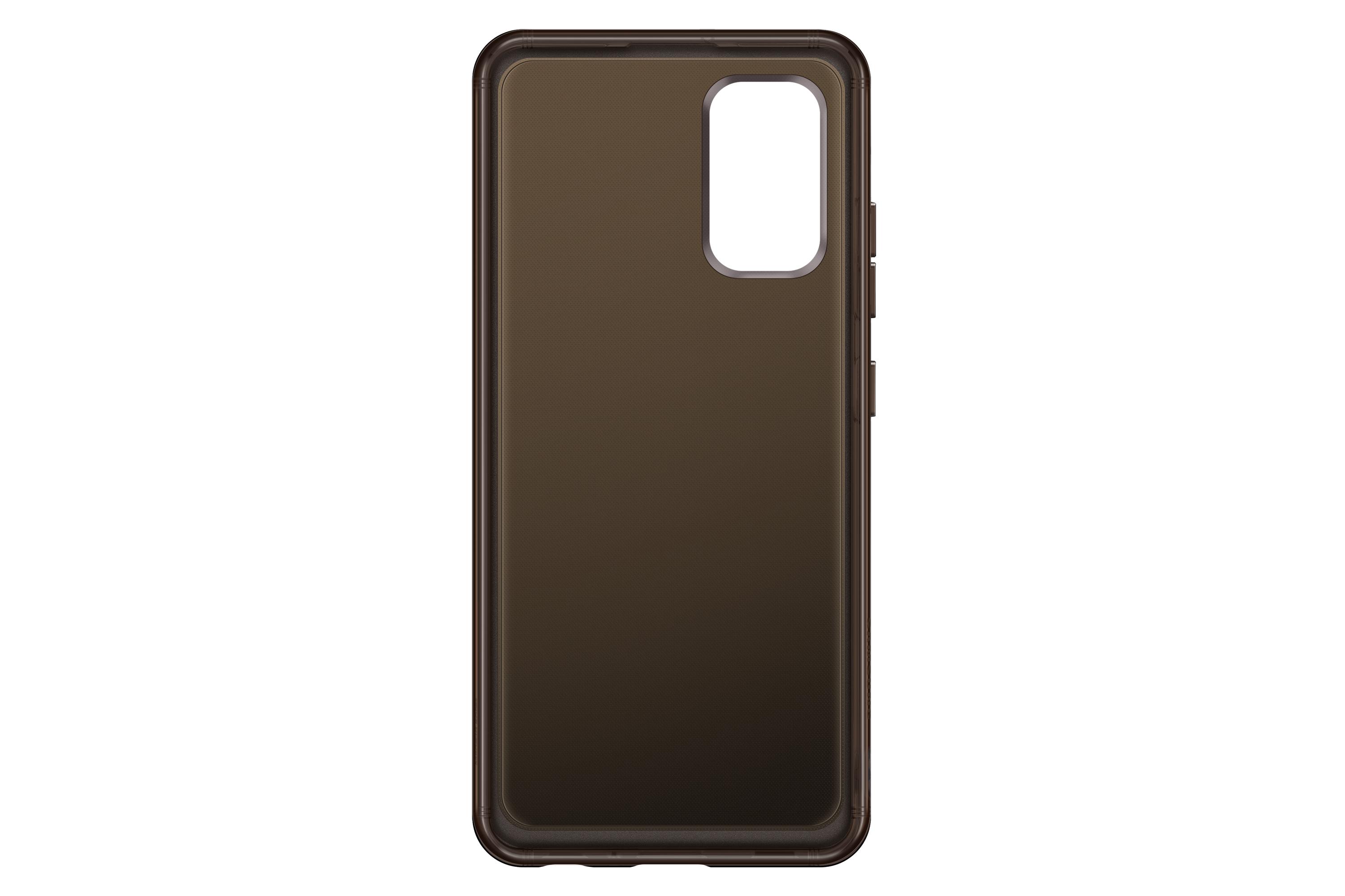 Dėklas QA325TBE minkštas skaidrus dangtelis, skirtas Samsung Galaxy A32 Juodas (Juodas)