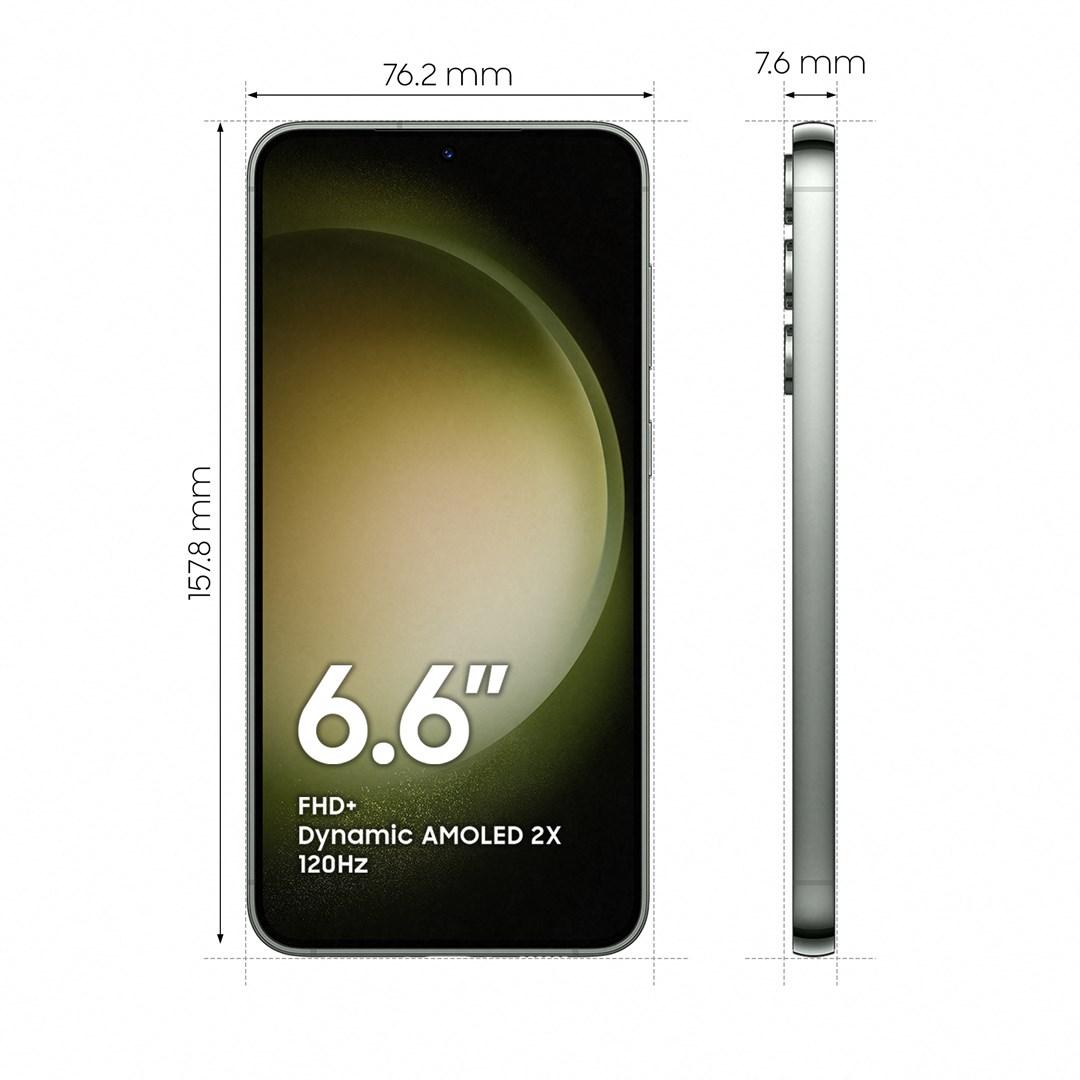 Samsung Galaxy S23+, 5 G, 8 GB RAM / 256 GB, Žalias (žalia)