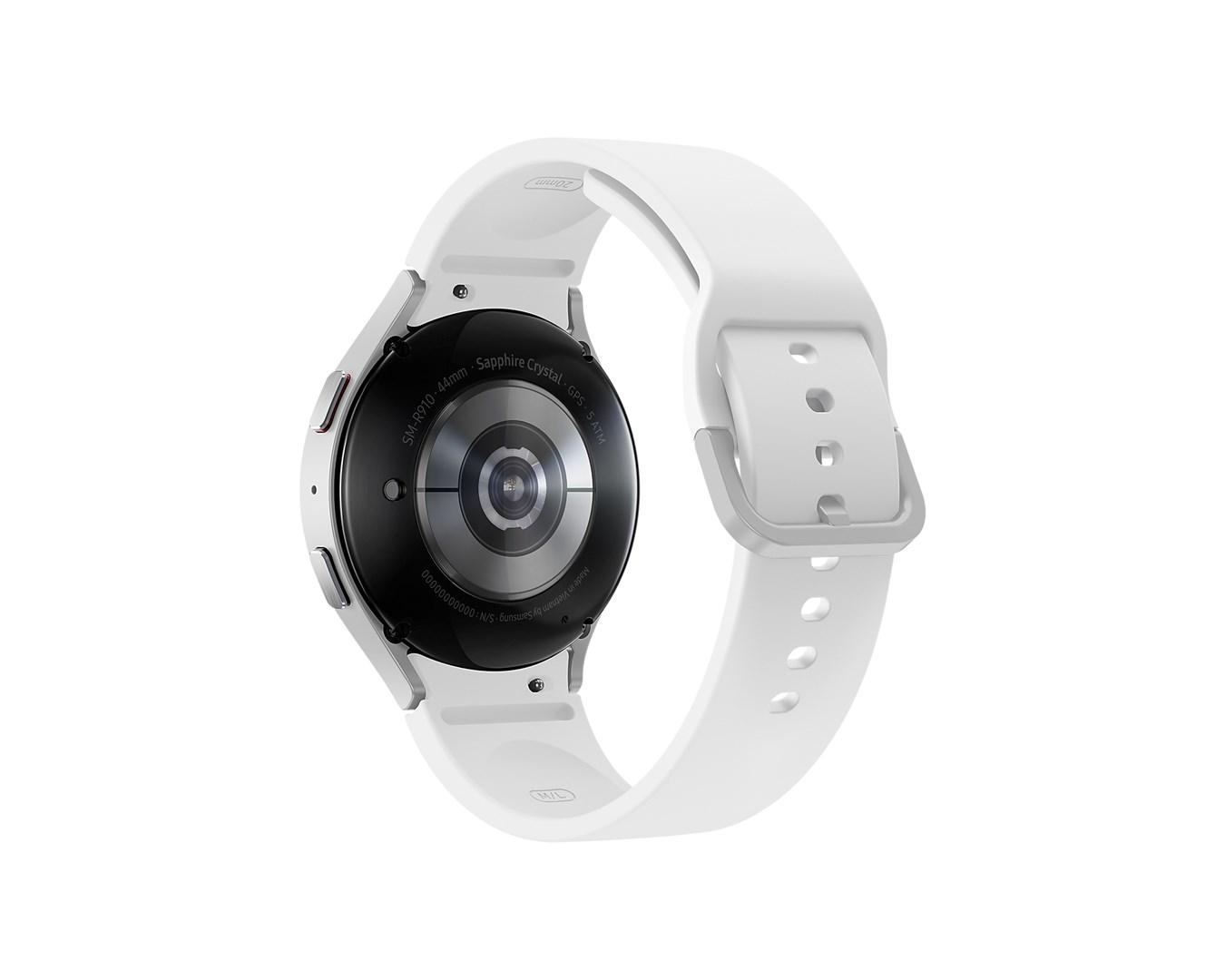 Išmanusis laikrodis Samsung Galaxy Watch 5 BT (44 mm), Sidabrinis (Sidabrinis ZS)