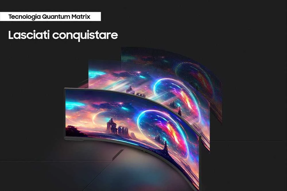 Monitorius Samsung | Odyssey Neo G9 G95NC curved screen | LS57CG952NUXEN | 57 " | VA | Double UHD | 32:9 | 240 Hz | 1 ms | 2160 pikselių | 350 cd/m² | HDMI jungtys quantity 3 | Baltas | Garantija 24 mėn.
