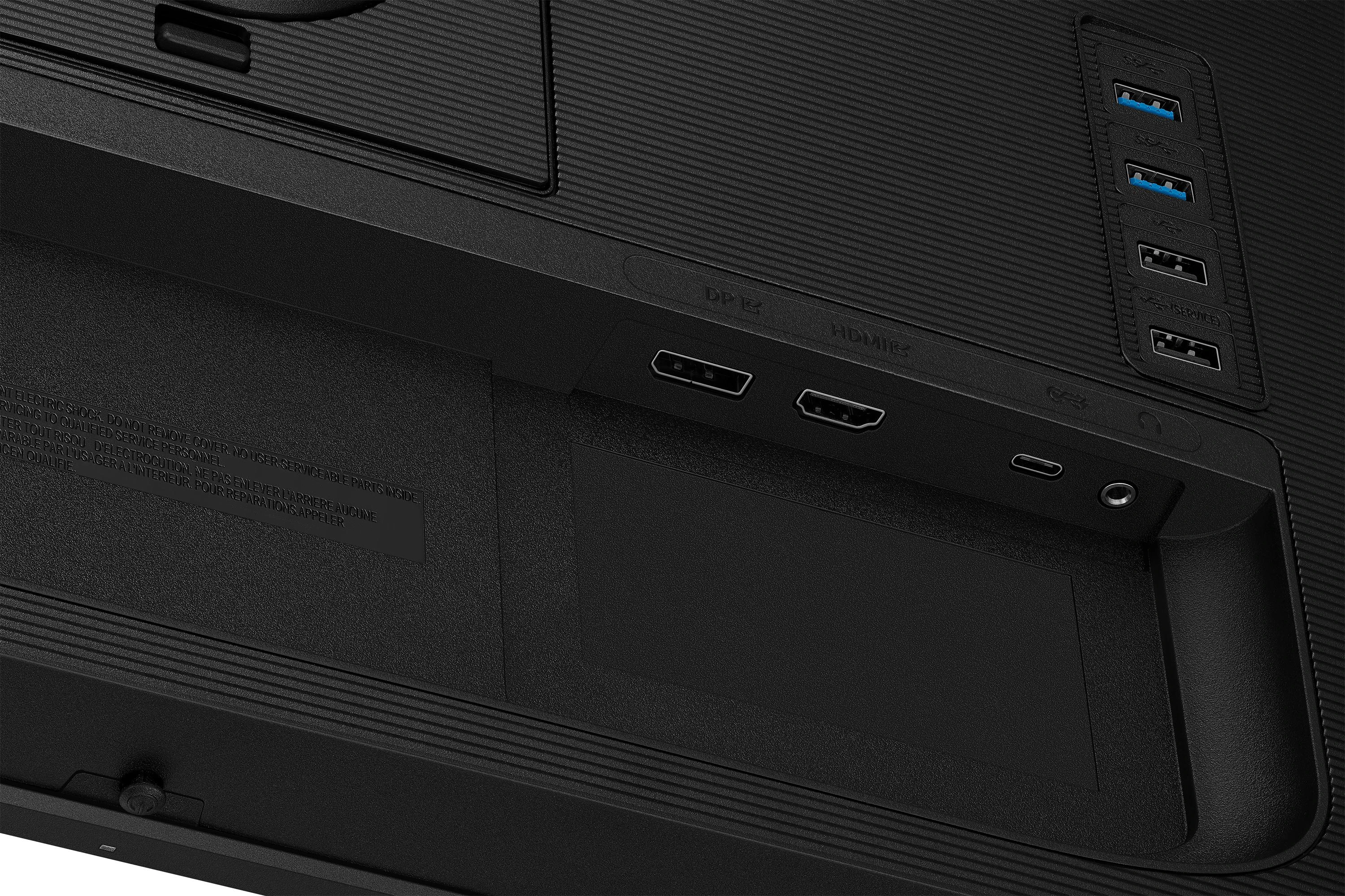 Monitorius SAMSUNG LS24A400UJUXEN 24 colių 1920x1080 IPS 16:9 5ms be belaidžio HAS / pasukamas / pasukamas / pakreiptas HDMI / DP / USB-C DOKAS 65 W USB3 šakotuvas VESA 100