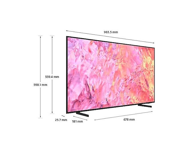 Televizorius SAMSUNG TV QLED 43" QE43Q60CAU
