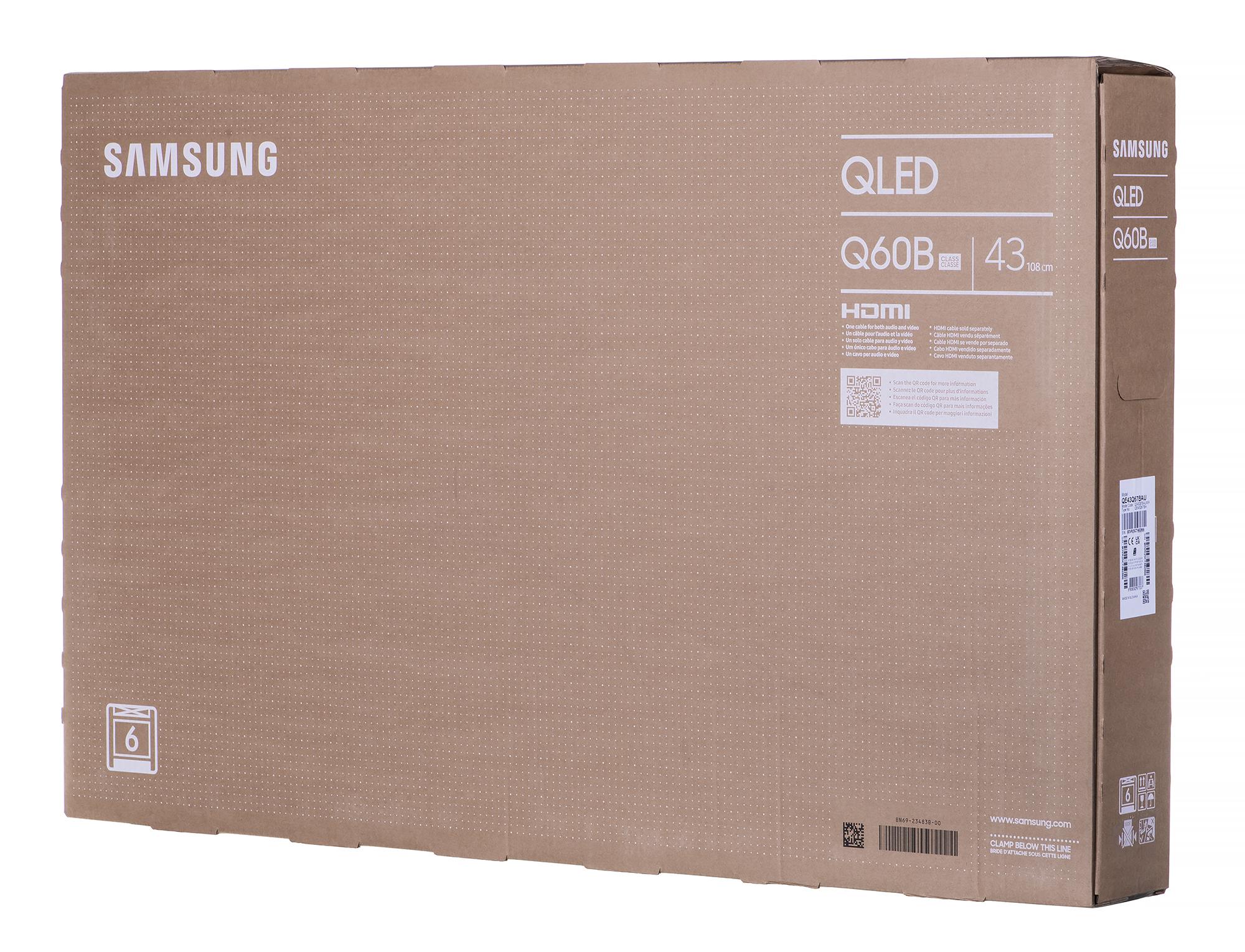 SAMSUNG QLED televizorius 43 colių QE43Q67BAUXXH, modelis - QE43Q67 ...