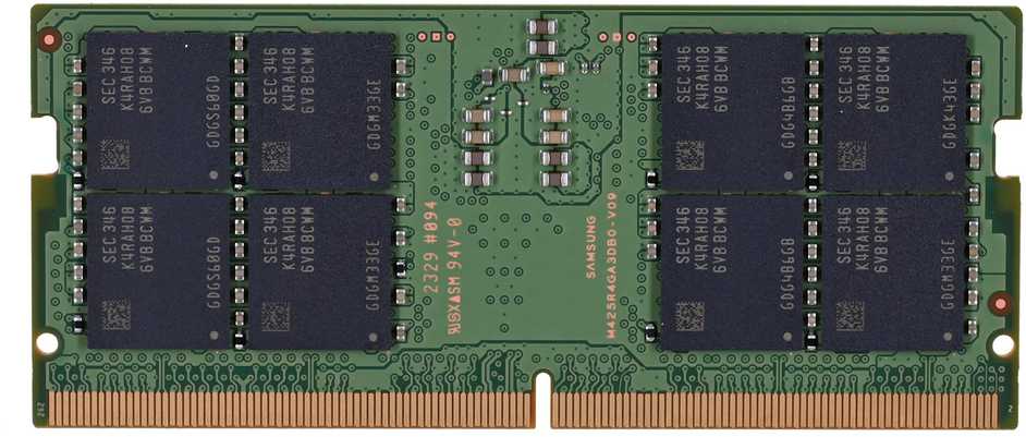 Samsung 32GB DDR5 2Rx8 5600MHz SO-DIMM atmintis
