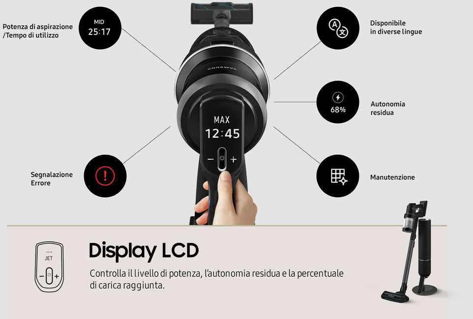 Dulkių Siurblys - Samsung VS28C9784QK Be Maišelio, Juodas