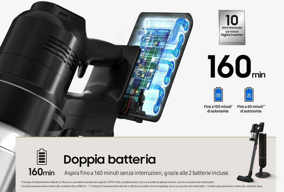 Dulkių Siurblys - Samsung VS28C9784QK Be Maišelio, Juodas