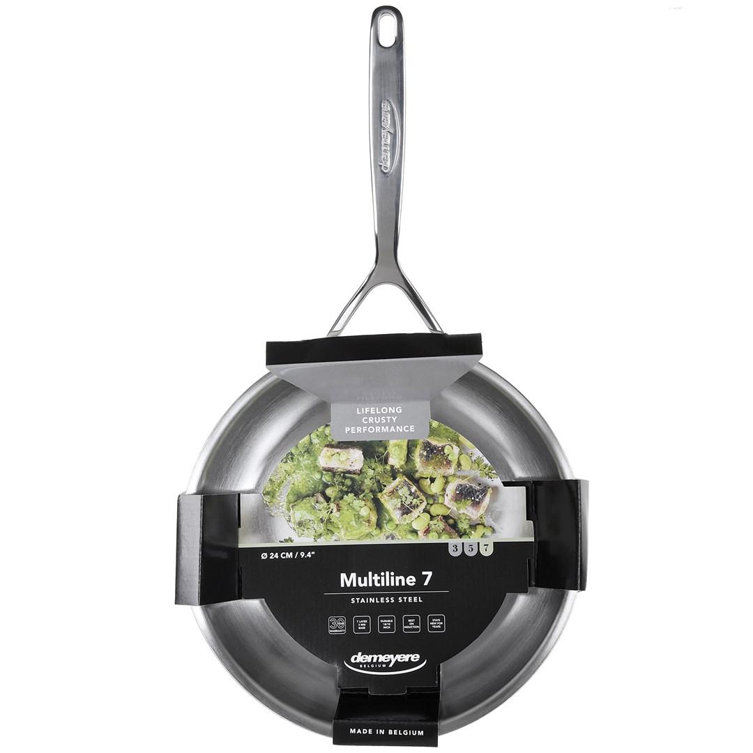 DEMEYERE Multiline 7 plieninė keptuvė 40850-949-0 - 24 cm