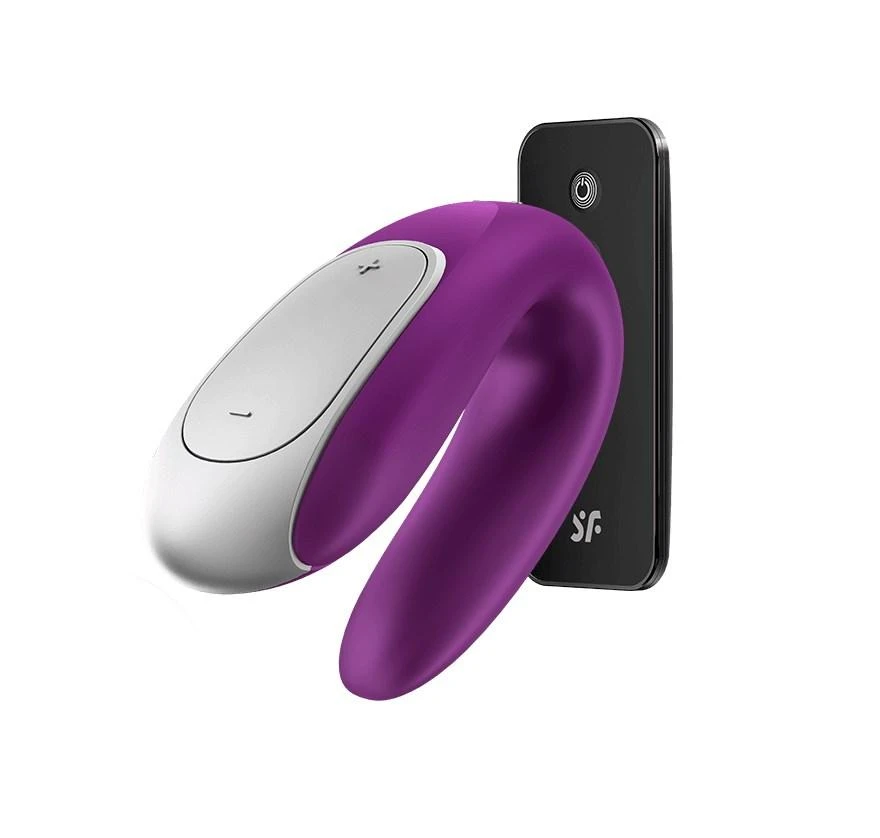 „SATISFYER DOUBLE FUN CONNECT“ programėlė Violetinis