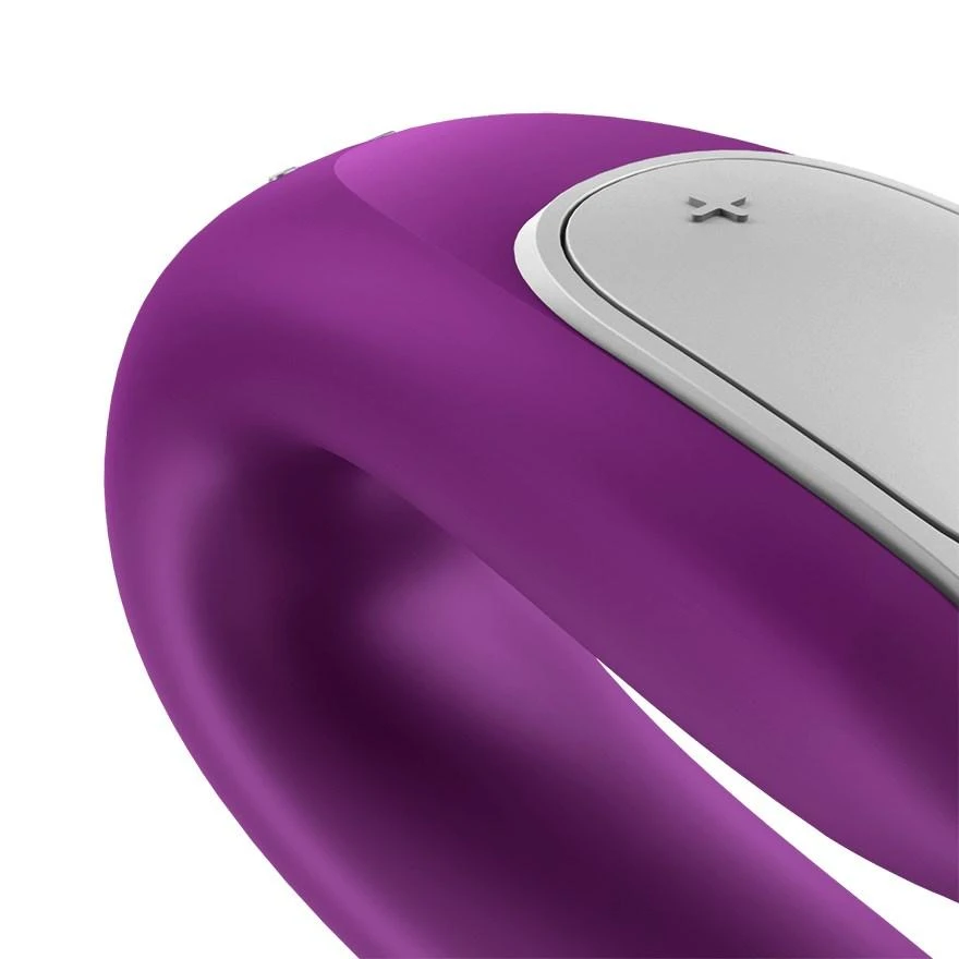 „SATISFYER DOUBLE FUN CONNECT“ programėlė Violetinis