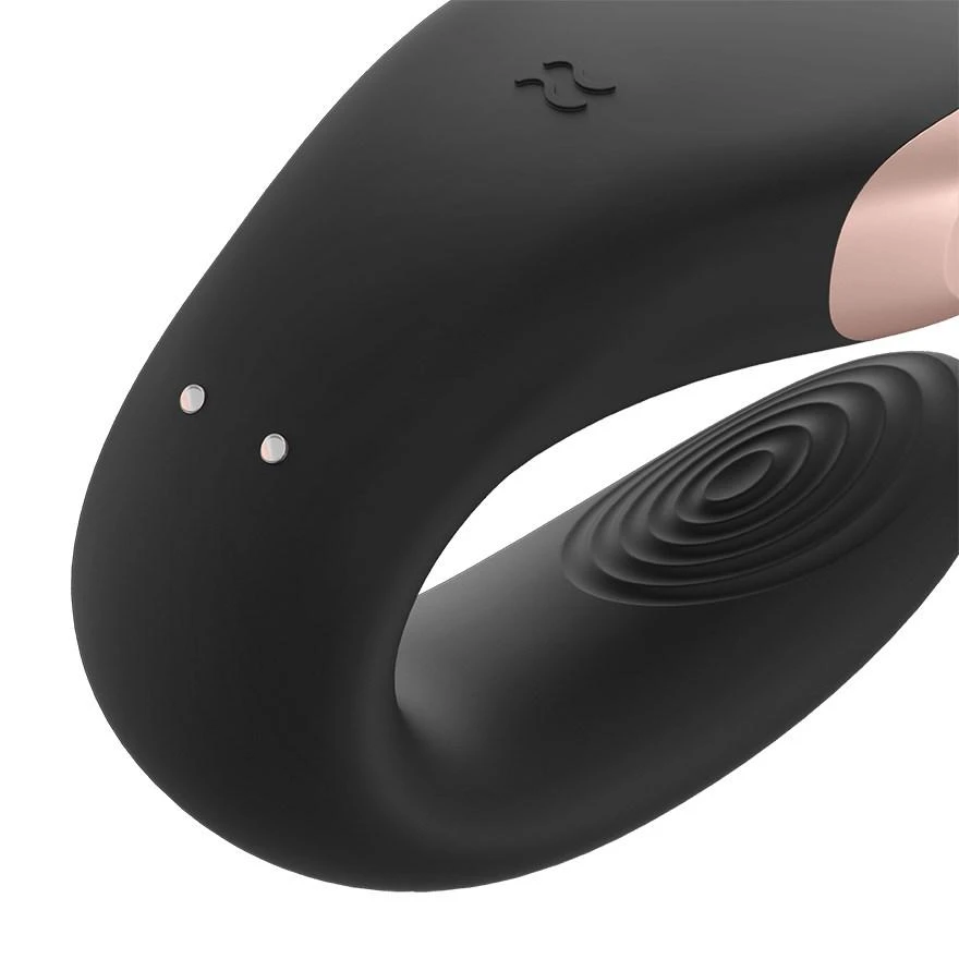 „Satisfyer“ „SATISFIER DOUBLE LOVE CONNECT“ programėlė Juodas