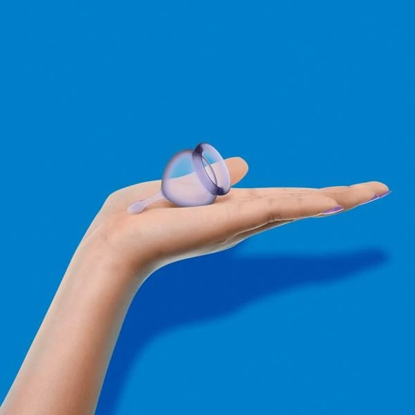 Satisfyer Menstruacijų taurė Fel Good Satisfier (violetinė)