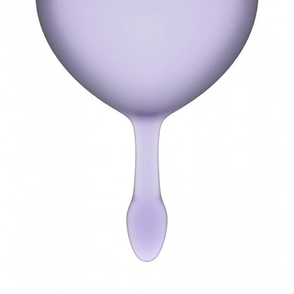 Satisfyer Menstruacijų taurė Fel Good Satisfier (violetinė)