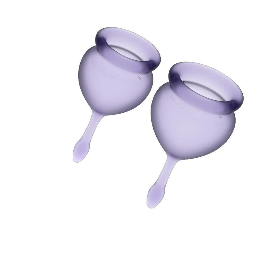 Satisfyer Menstruacijų taurė Fel Good Satisfier (violetinė)