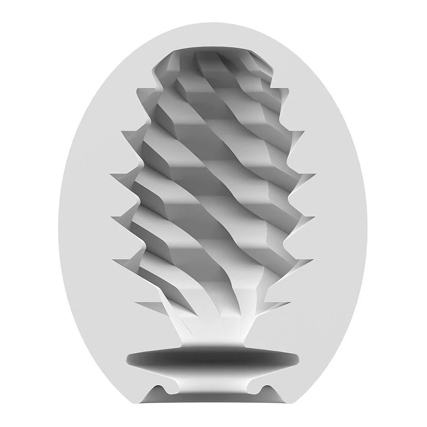 Satisfyer Masturbatorius kiaušinis Aštrus kiaušinio formos masturbatorius