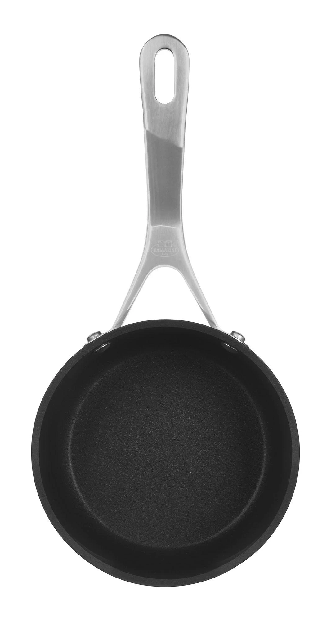 Puodas - BALLARINI Alba Titanium 1,4 L Apvalus Juodas