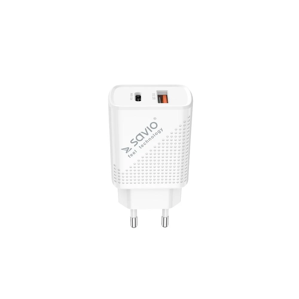 USB Įkroviklis - Savio La-04 Greitas Įkrovimas 3.0