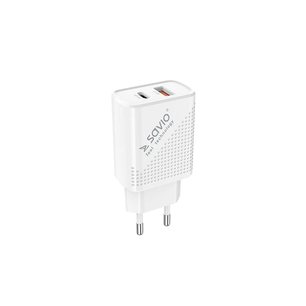 USB Įkroviklis - Savio La-04 Greitas Įkrovimas 3.0