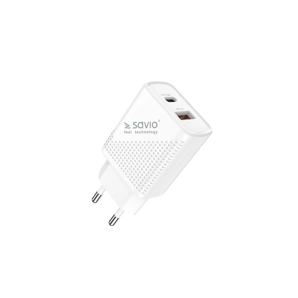 USB Įkroviklis - Savio La-04 Greitas Įkrovimas 3.0