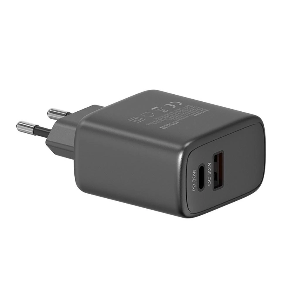 Įkroviklis - Savio La-06/b 30w PDU 3.0 Pilkas
