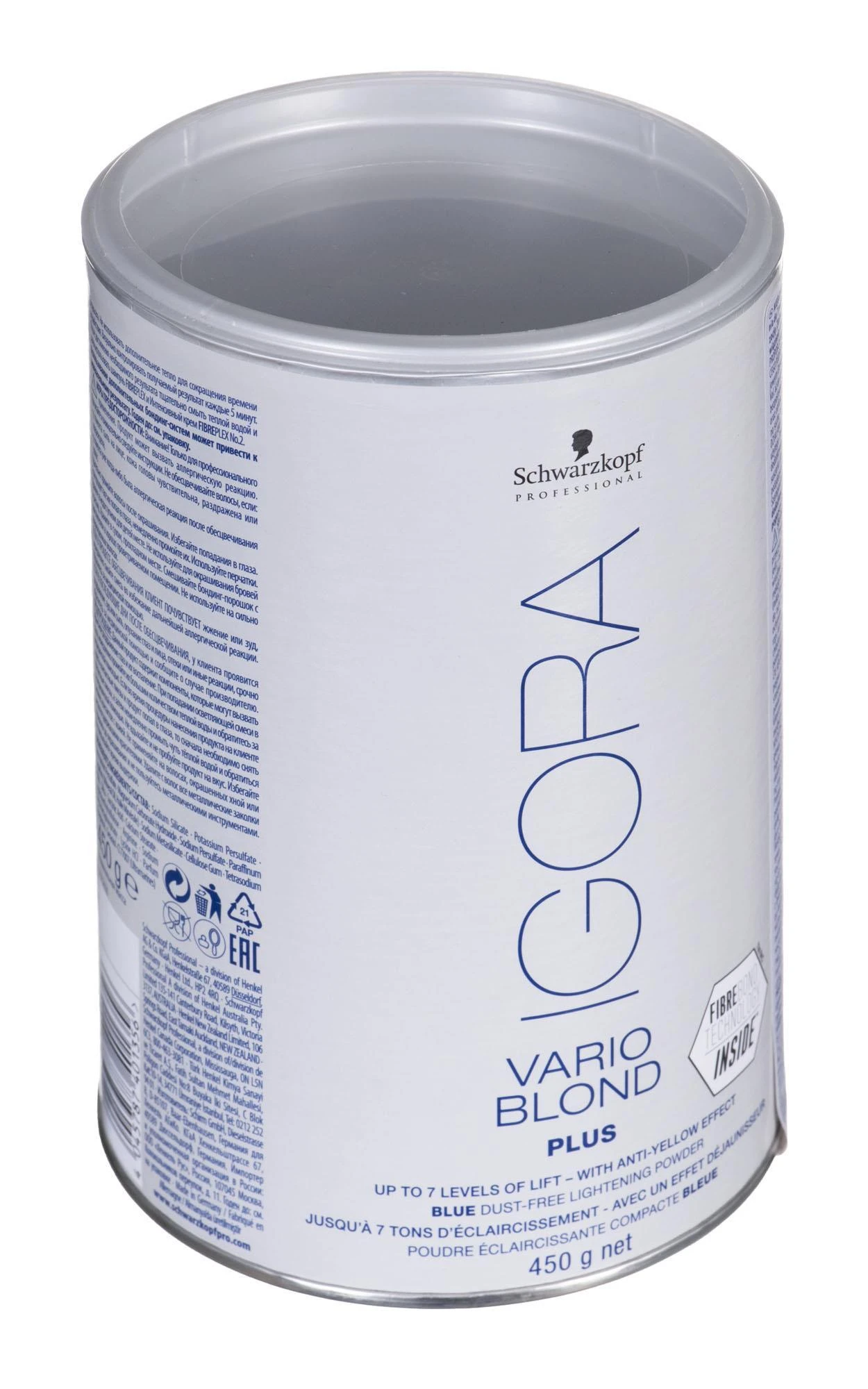 Schwarzkopf Professional Igora Vario Blond Plus balinimo milteliai, 450 g