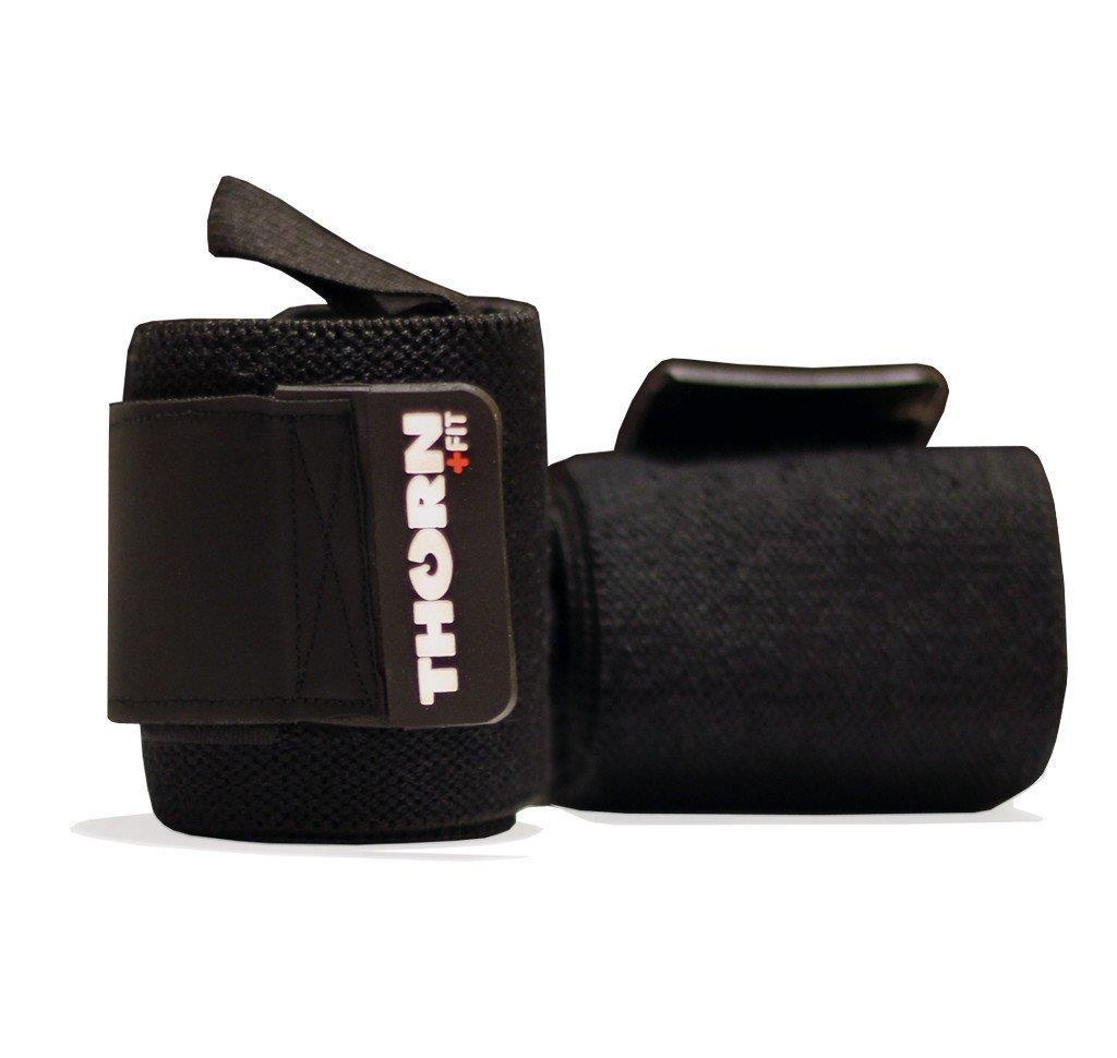 Riešo raiščiai Thorn + Fit Wrist Wraps 24” juodas